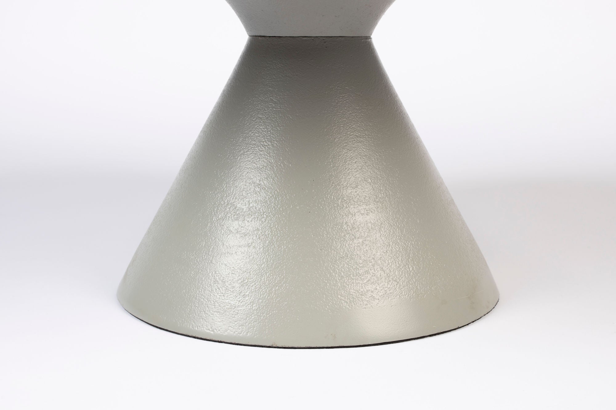 Zuiver Floss Grey Aluminum Round Coffee Table